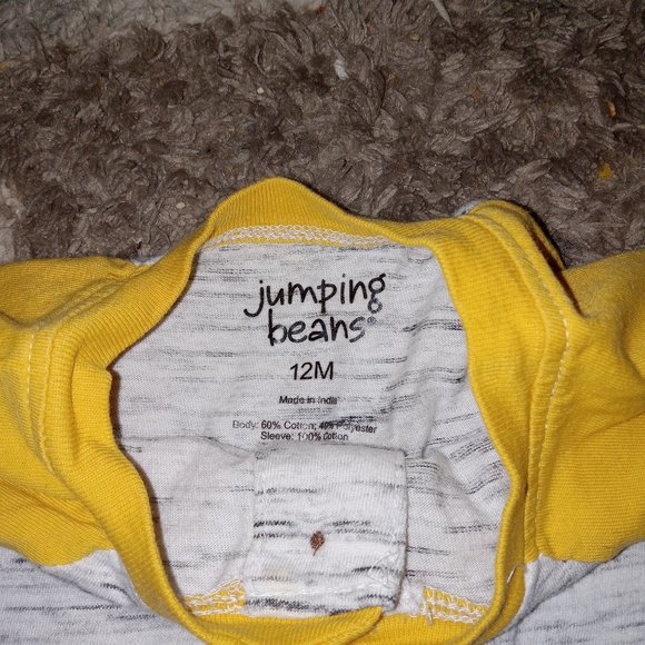Long sleeved 12 month jumping bean shirt - Picture 2 of 2